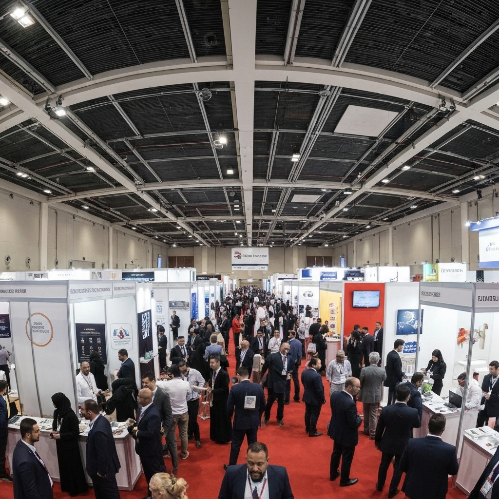 Expo hall booths